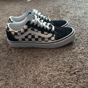 Checkerboard Vans